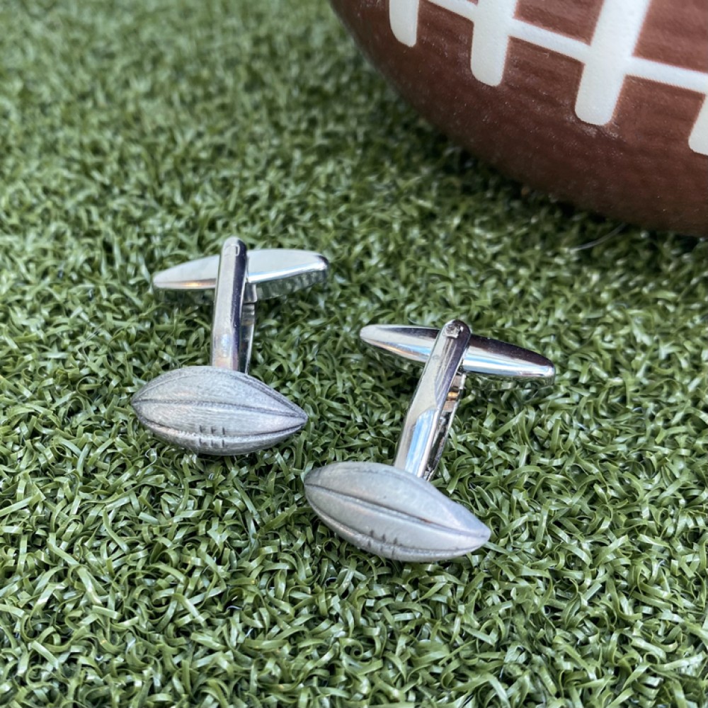 Rugby ball sale cufflinks